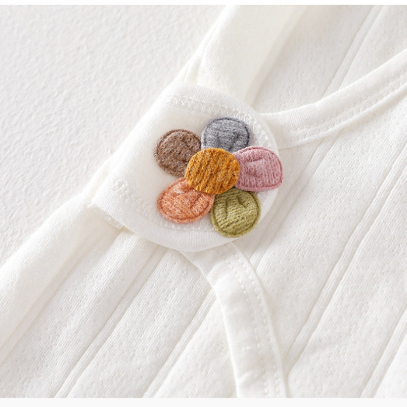 Details of Long Sleeve baby Cotton Romper 