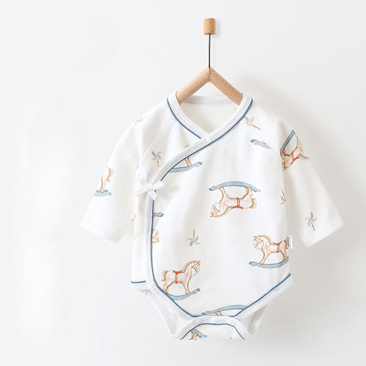 100% Cotton Long Sleeve Bodysuit - Fire Ballon