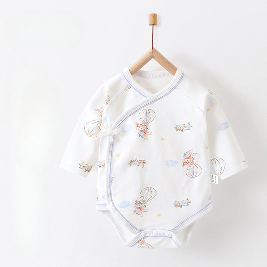 100% Cotton Long Sleeve Bodysuit - Fire Ballon