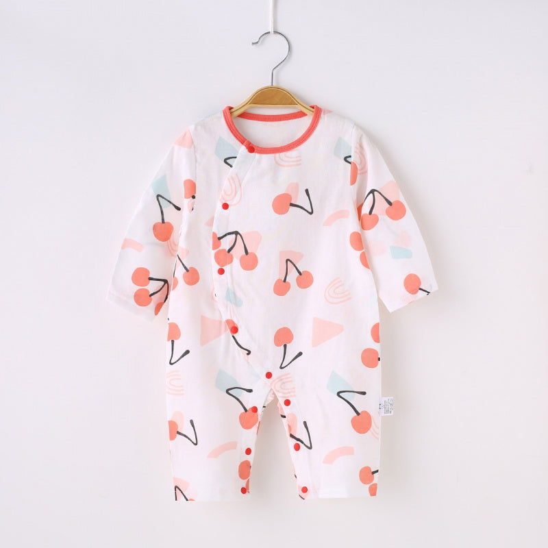 Bamboo & Cotton Long Sleeve Romper - Little Forest