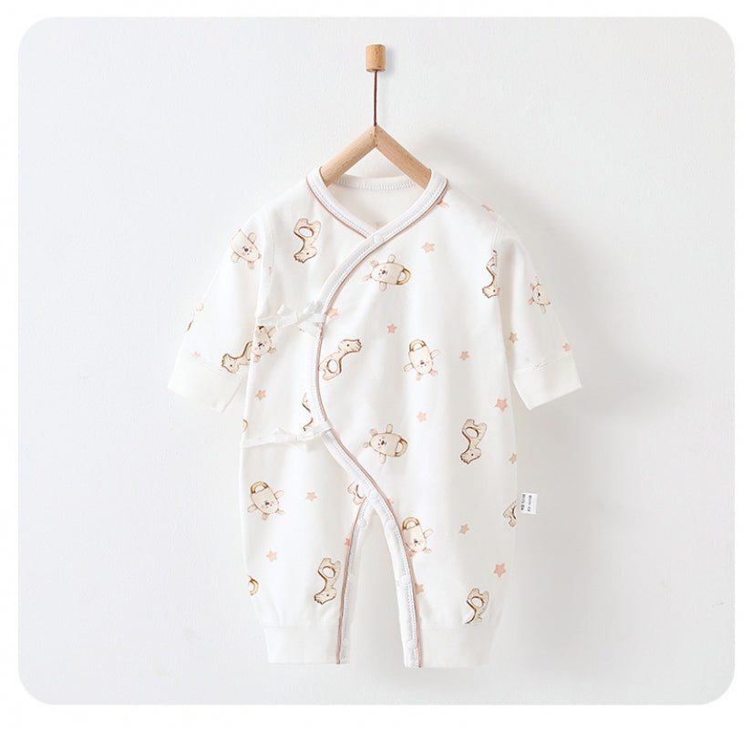 100% Cotton Long Sleeve Romper - Dream