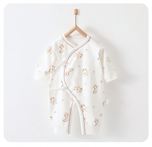 100% Cotton Long Sleeve Romper - Dream