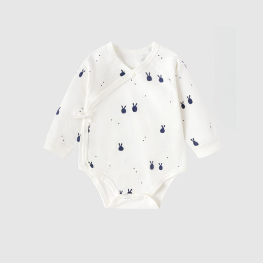 100% Cotton Long Sleeve Bodysuit -  Bunny