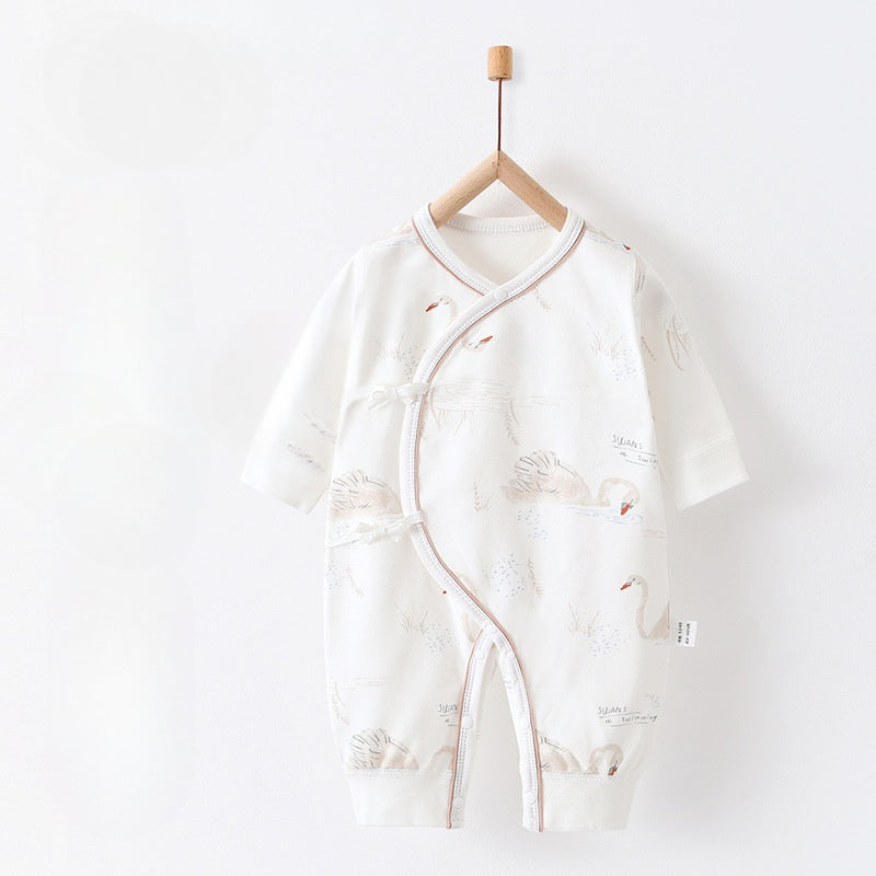 100% Cotton Long Sleeve Romper - Dream