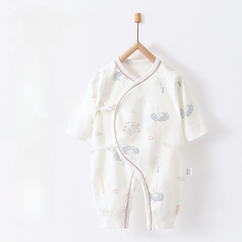 100% Cotton Long Sleeve Romper - Dream