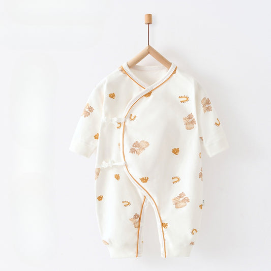 100% Cotton Long Sleeve Romper - Autumn