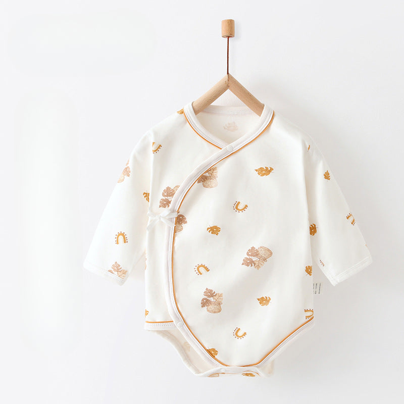 100% Cotton Long Sleeve Bodysuit - Elephant