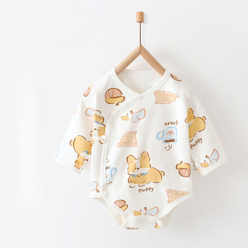 100% Cotton Long Sleeve Bodysuit - Elephant