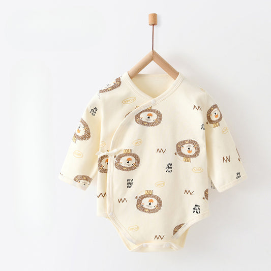 100% Cotton Long Sleeve Bodysuit - Lion