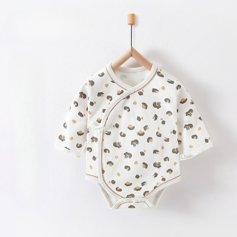 100% Cotton Long Sleeve Bodysuit - Elephant